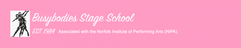 Busybodiesstageschool Logo 768x154
