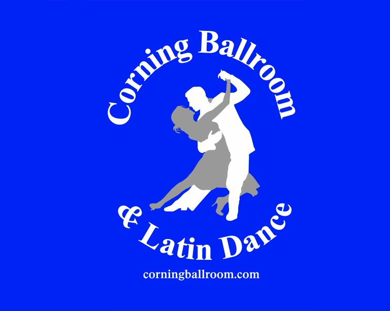 Corning Ballroom Logo FB on Royal wide 768x614